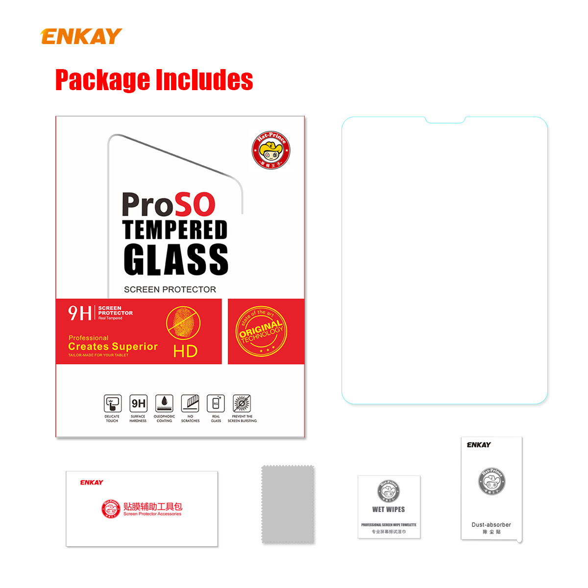 ENKAY-12Pcs-9H-Crystal-Clear-Anti-Explosion-Anti-Scratch-Tempered-Glass-Screen-Protector-for-iPad-Ai-1751914-7
